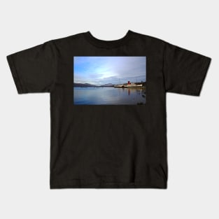 The Maid of the Loch on Loch Lomond Kids T-Shirt